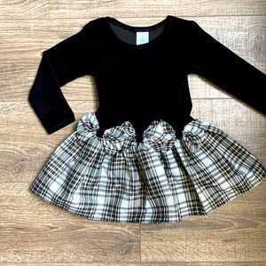 Girls formal black dress